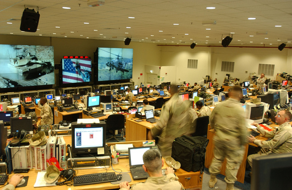 Coalition Forces Land Component Command Operations Center